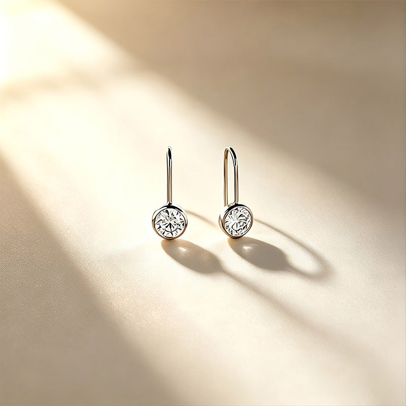 Luxe Bezel Earrings