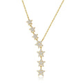 Exquisite Crystal Star Necklace