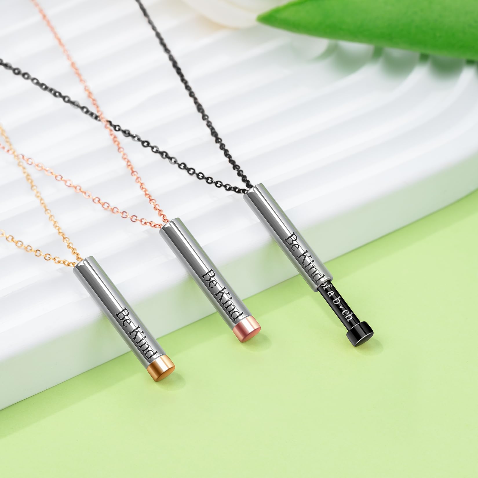 💖Personalized Four-Sided Bar Necklace