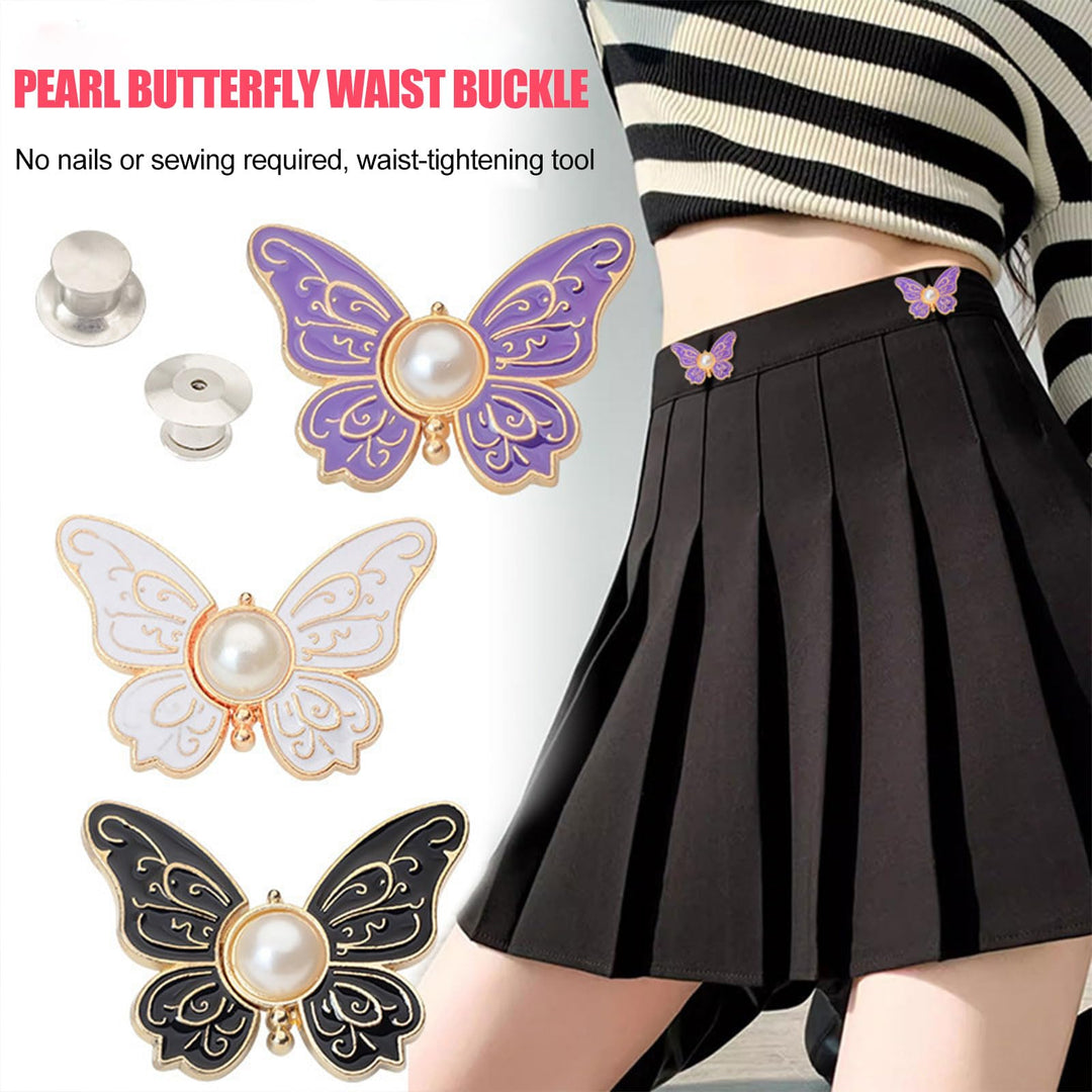 Pearl butterfly waist buckle（6-pack）