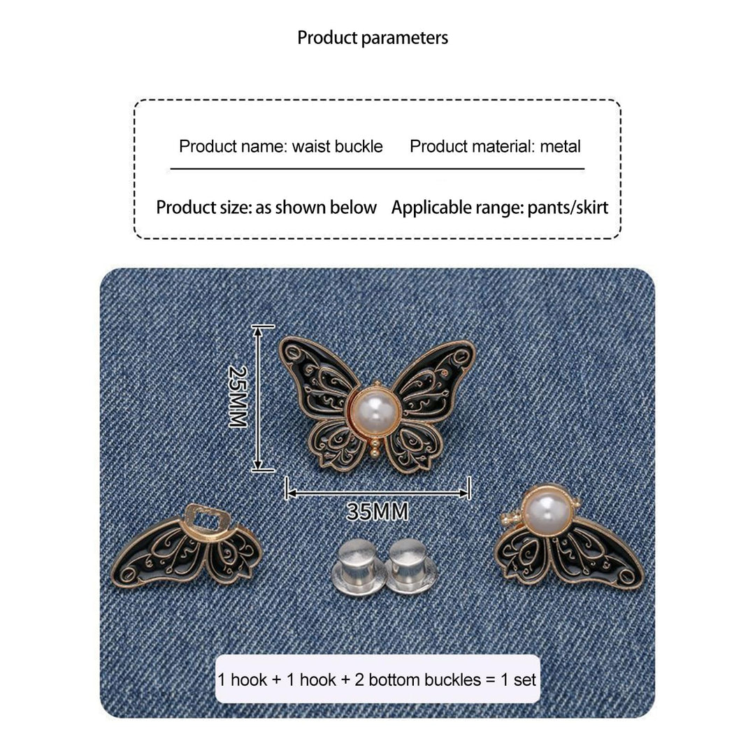 Pearl butterfly waist buckle（6-pack）