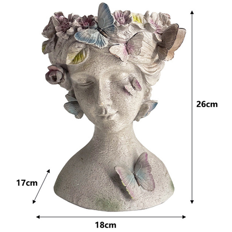 Creative Goddess Flower Pot