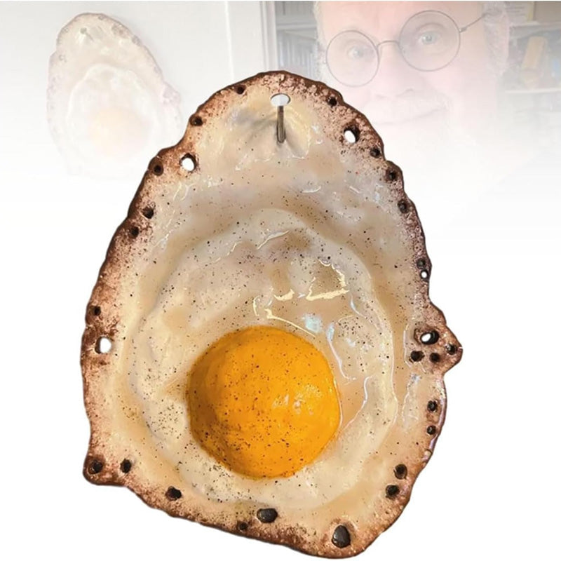 Fun Fried Egg Sculpture Decoration