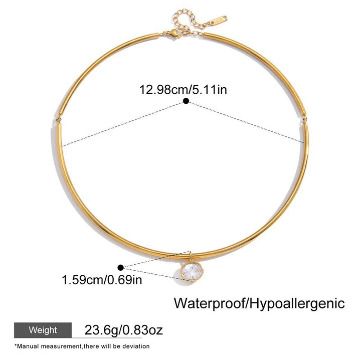 Crystal Collar Necklace