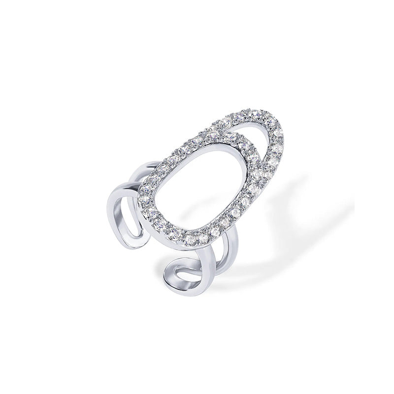 Adjustable and unique fashion ring