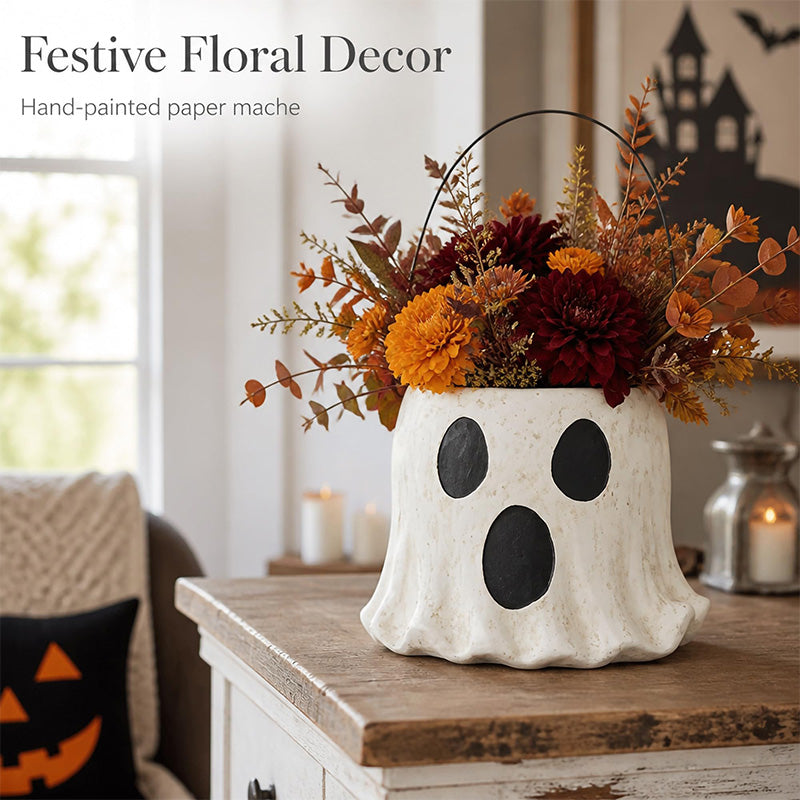 Ghost Candy Bucket Home Decor