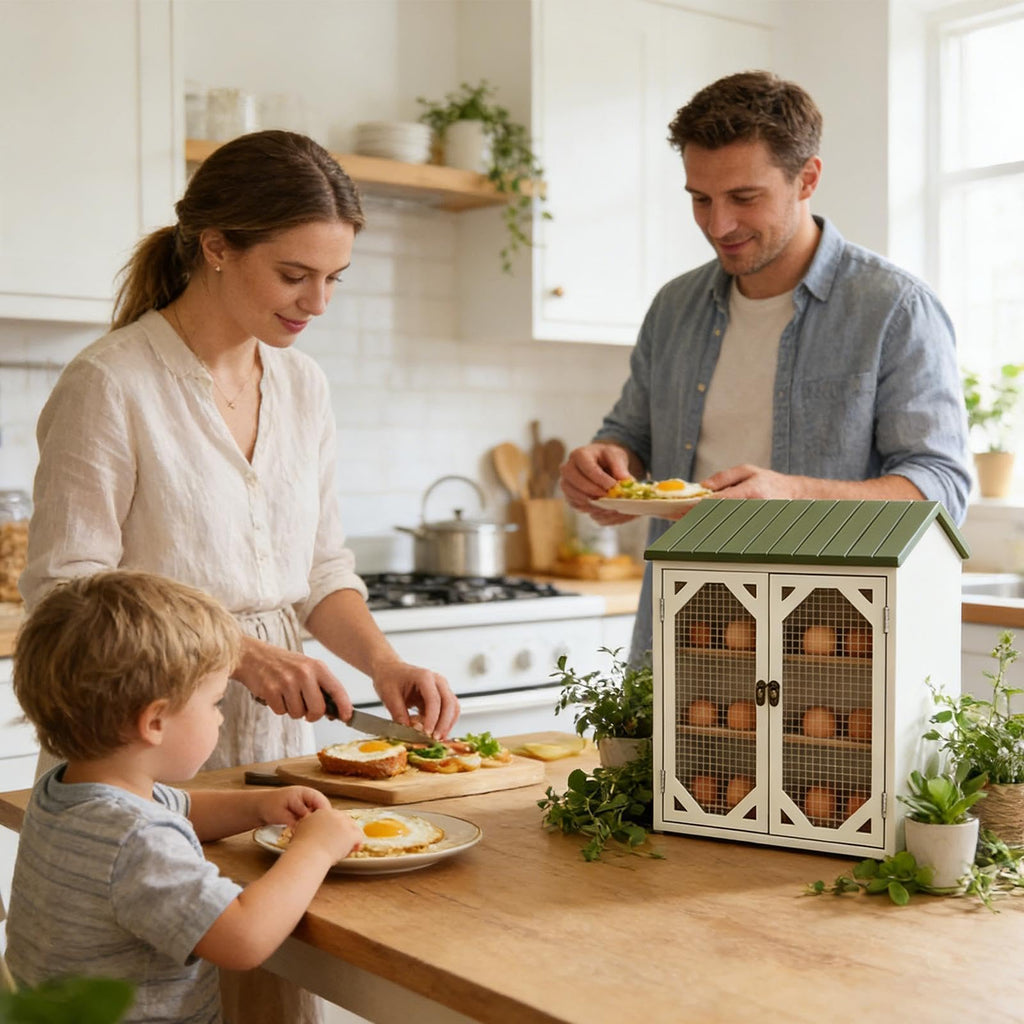 Egg Storage Cabinet for Home Kitchens