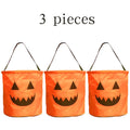 LED Pumpkin Tote Bag