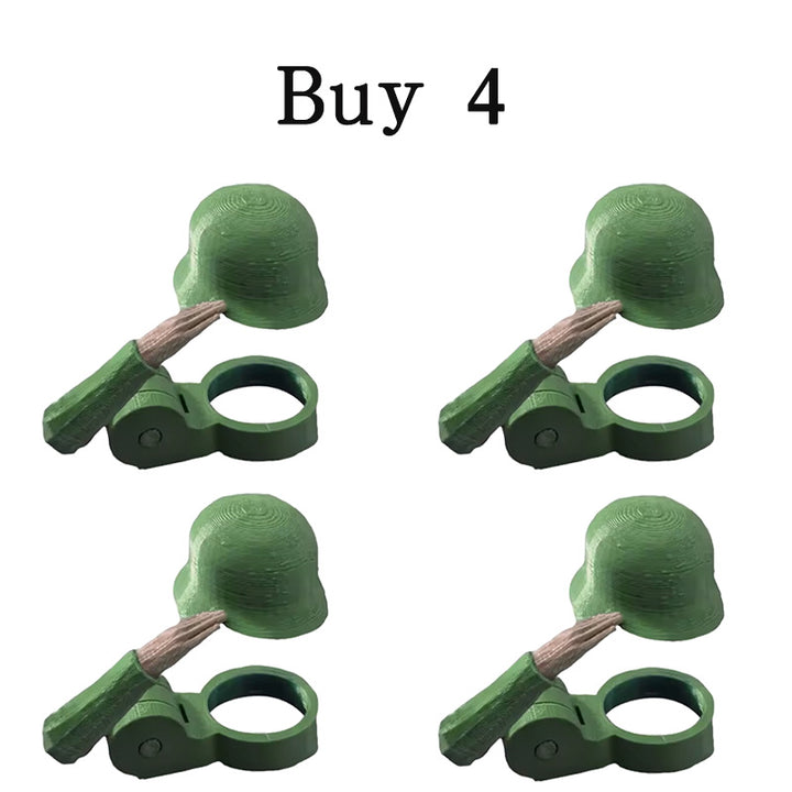 Reusable soldier dust cap