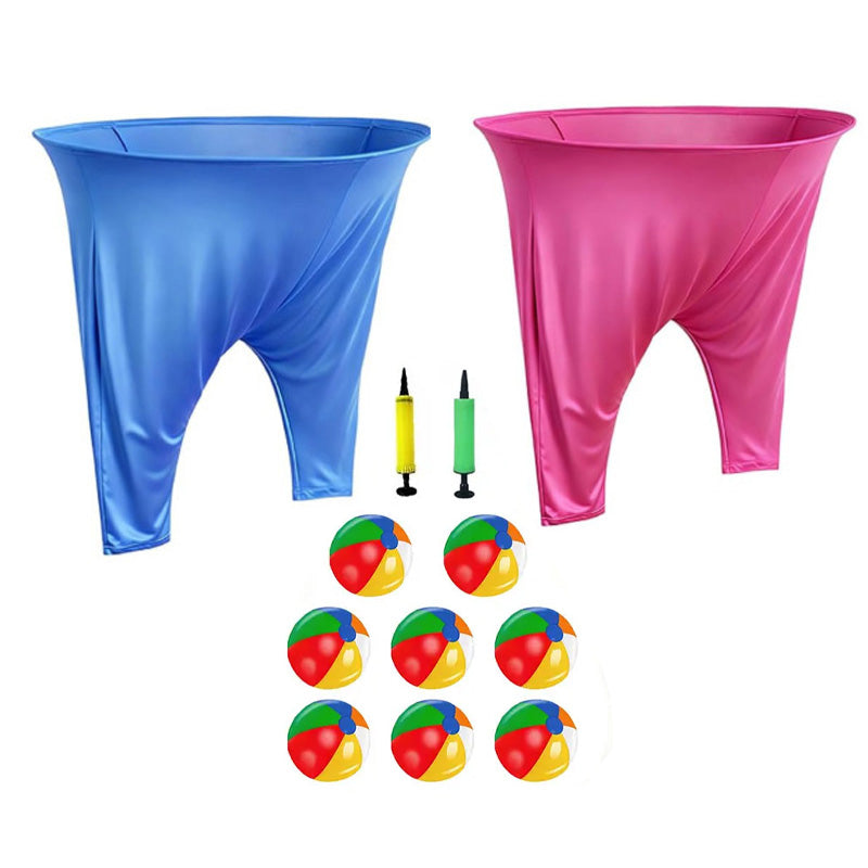 Outdoor parent-child ball throwing game toy