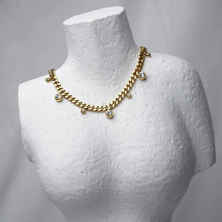 Diamond-accented pendant necklace