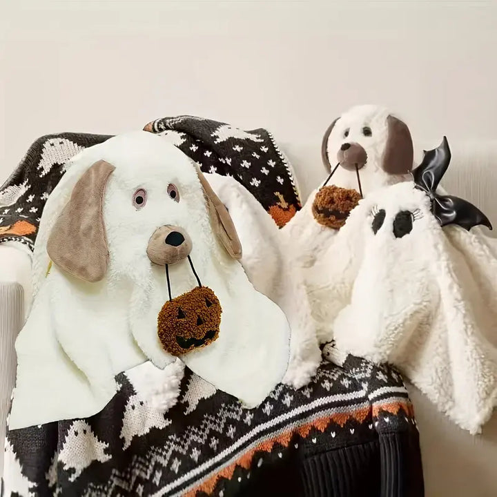 Ghost puppy plush toy