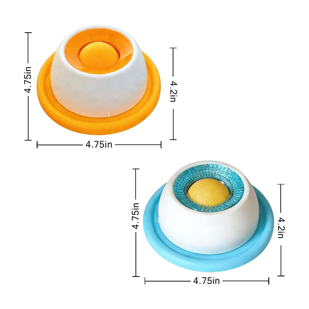New Spherical Lick Bowl for Dogs — Suitable for Serving Liquid Treats