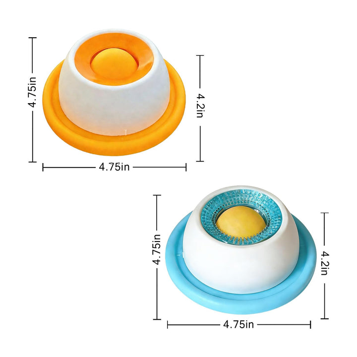 New Spherical Lick Bowl for Dogs — Suitable for Serving Liquid Treats