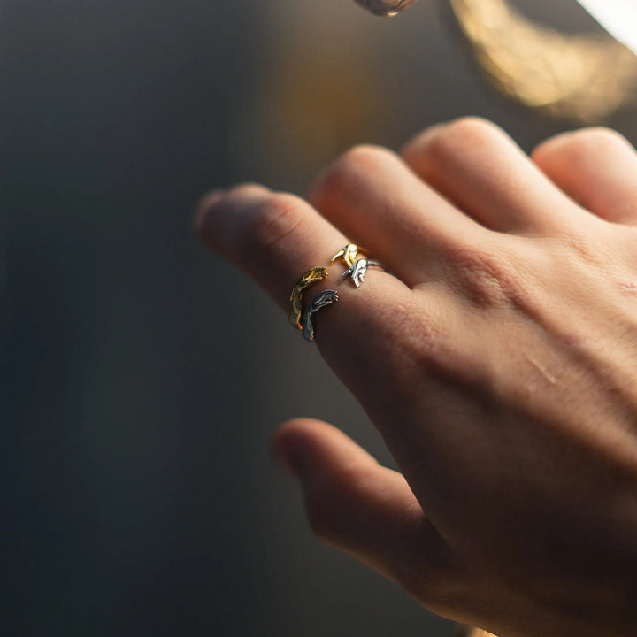 The Creation of Adam Adjustable Ring