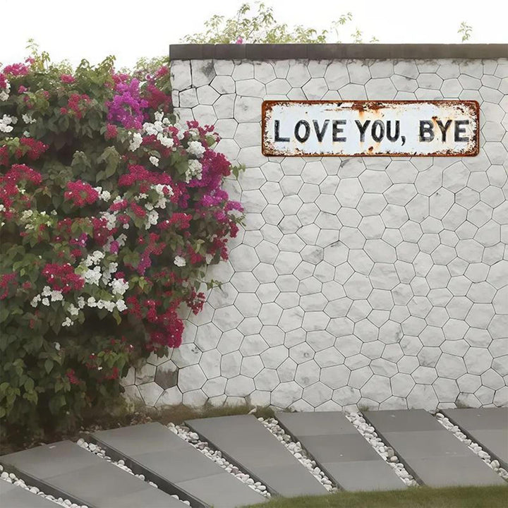 “Love You Bye” ——Funny Wall Decor
