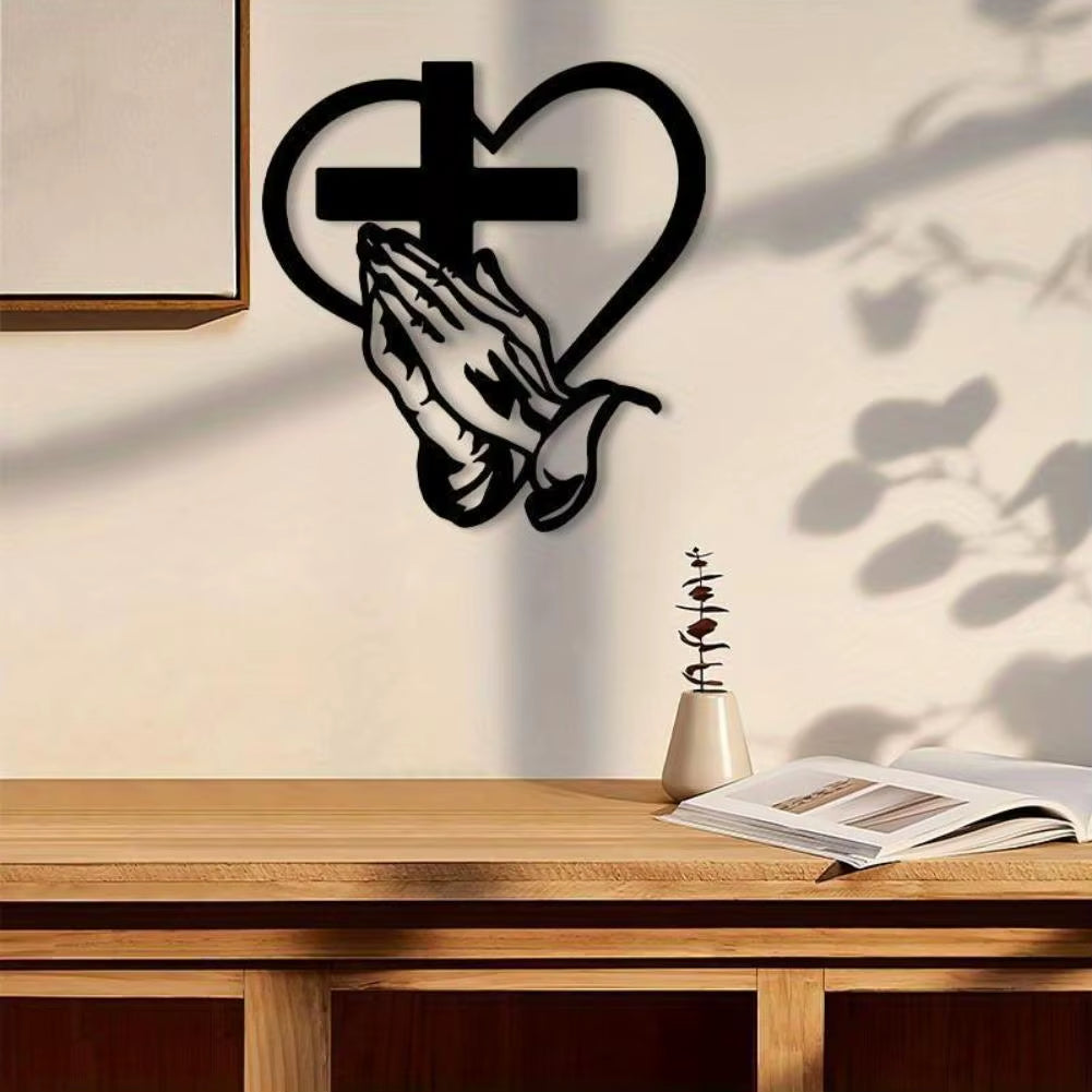Sacred Heart Metal Wall Decor