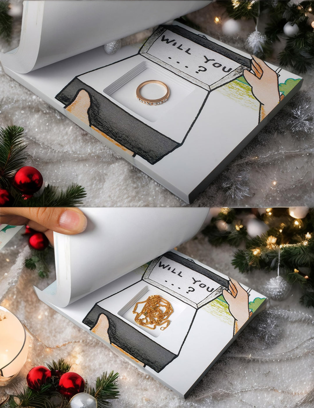 Comic Book Ring Box