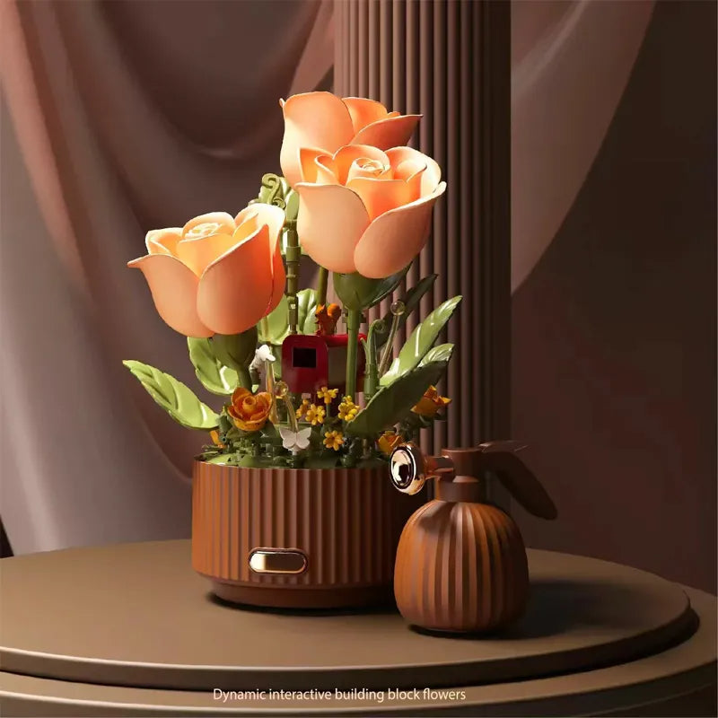 Electric Preserved Flower Building Blocks