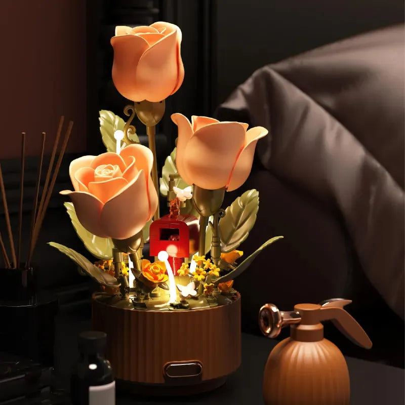 Electric Preserved Flower Building Blocks