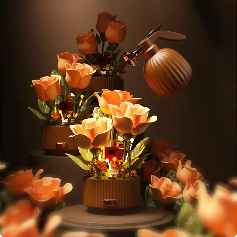 Electric Preserved Flower Building Blocks