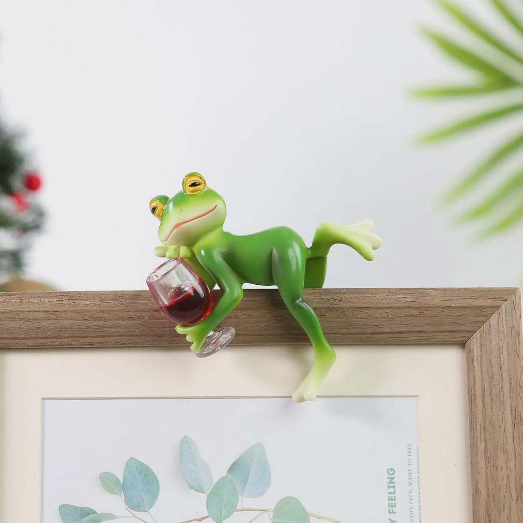 Outdoor Decorative Resin Frog Ornament