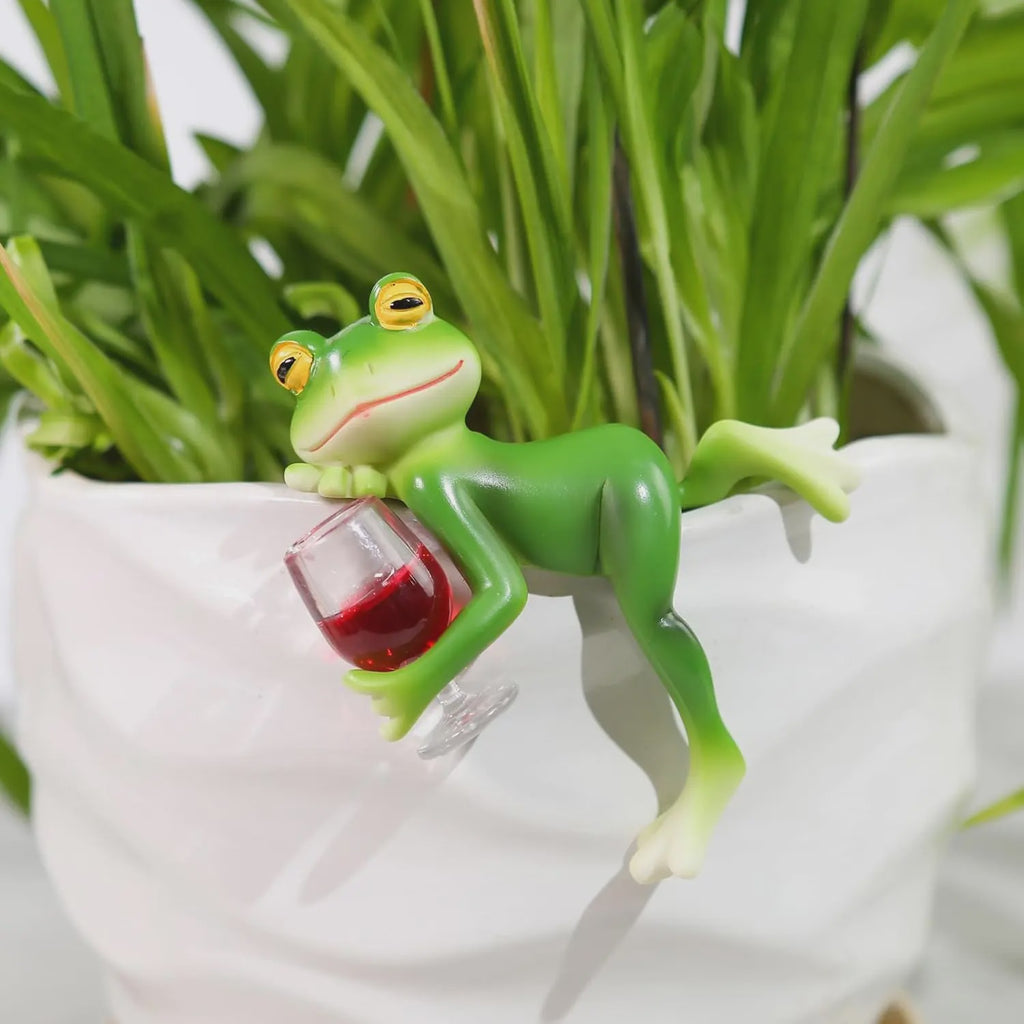 Outdoor Decorative Resin Frog Ornament
