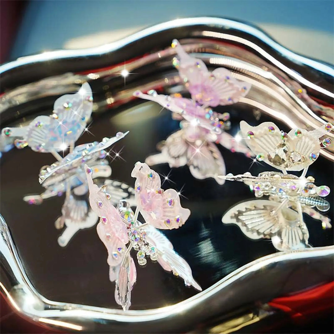Iridescent Butterfly Car Interior Decal