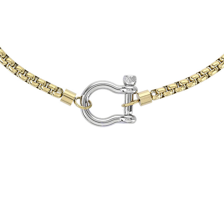 Lucky Horseshoe Charm Necklace