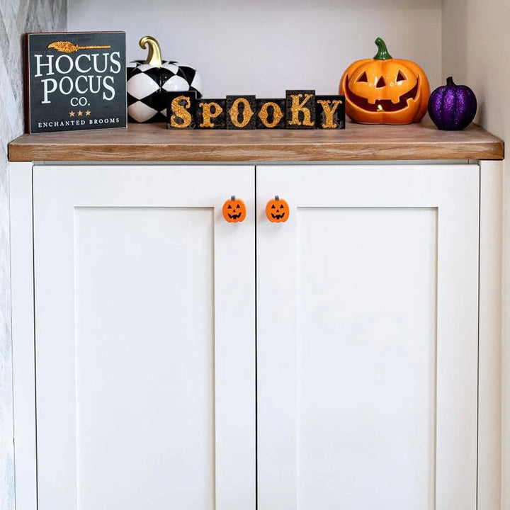 Cabinet door handle decoration