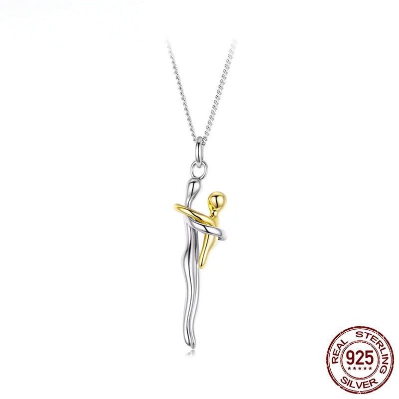Hug Pendant Necklace
