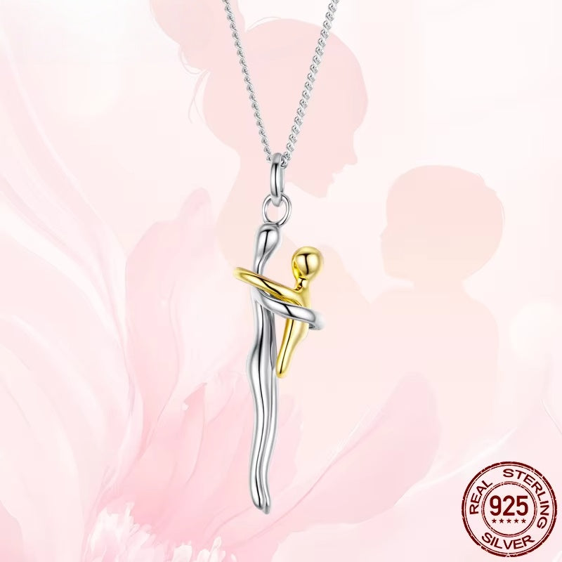 Hug Pendant Necklace