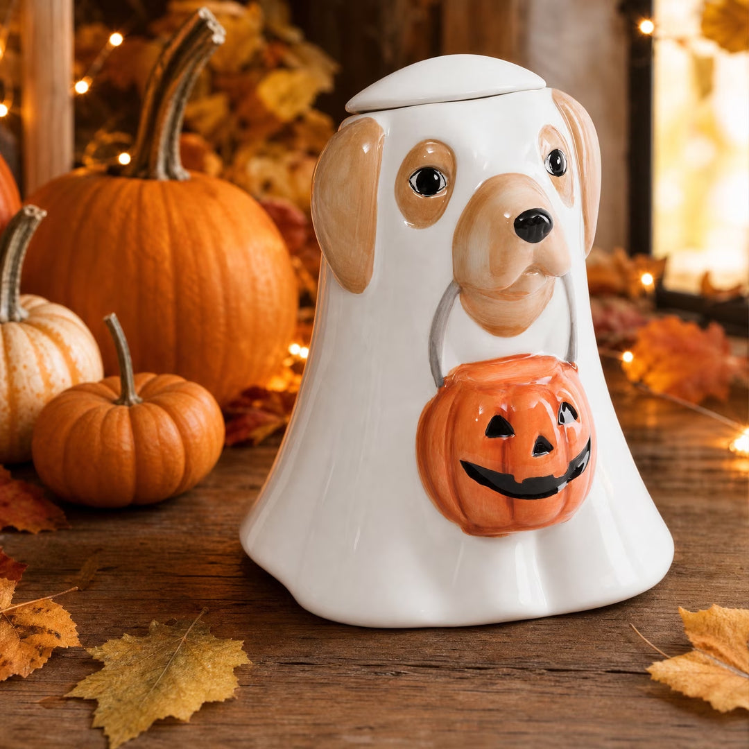 Labrador Ghost Treat Jar