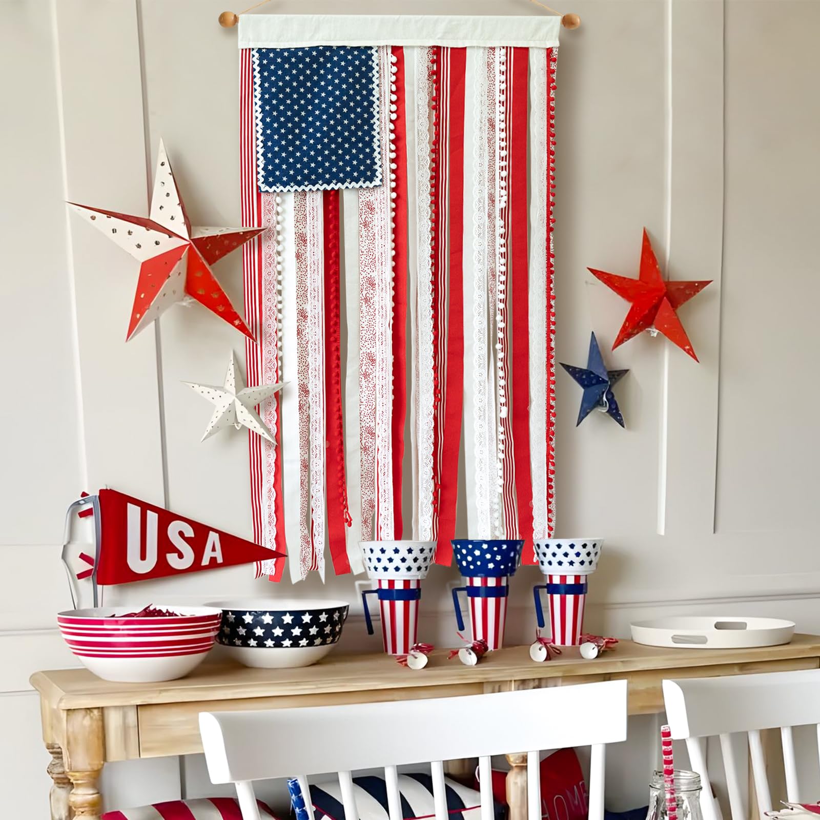 Wall-Mounted Banner Scene Decoration