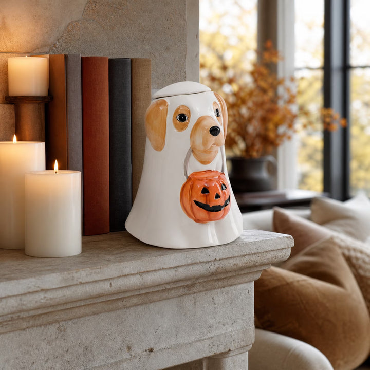 Labrador Ghost Treat Jar