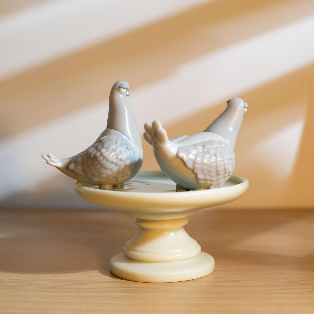 Handcrafted Twin Dove Jewelry Tray