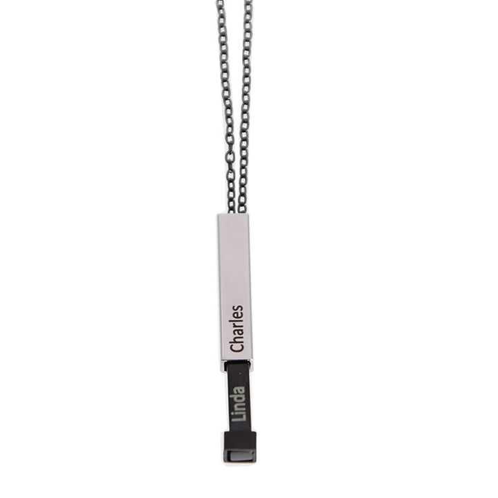 💖Personalized Four-Sided Bar Necklace
