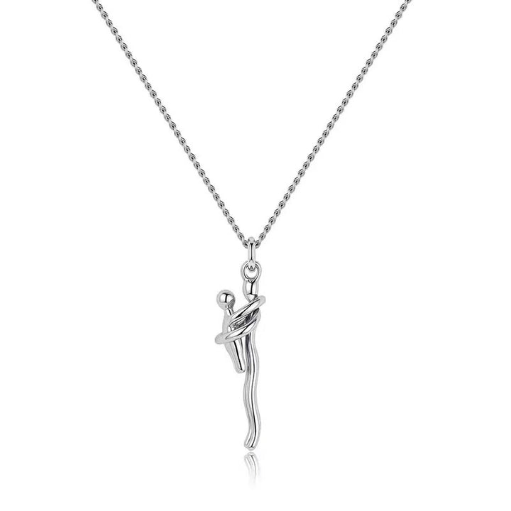 Hug Pendant Necklace