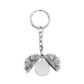 Custom Sunflower Keychain