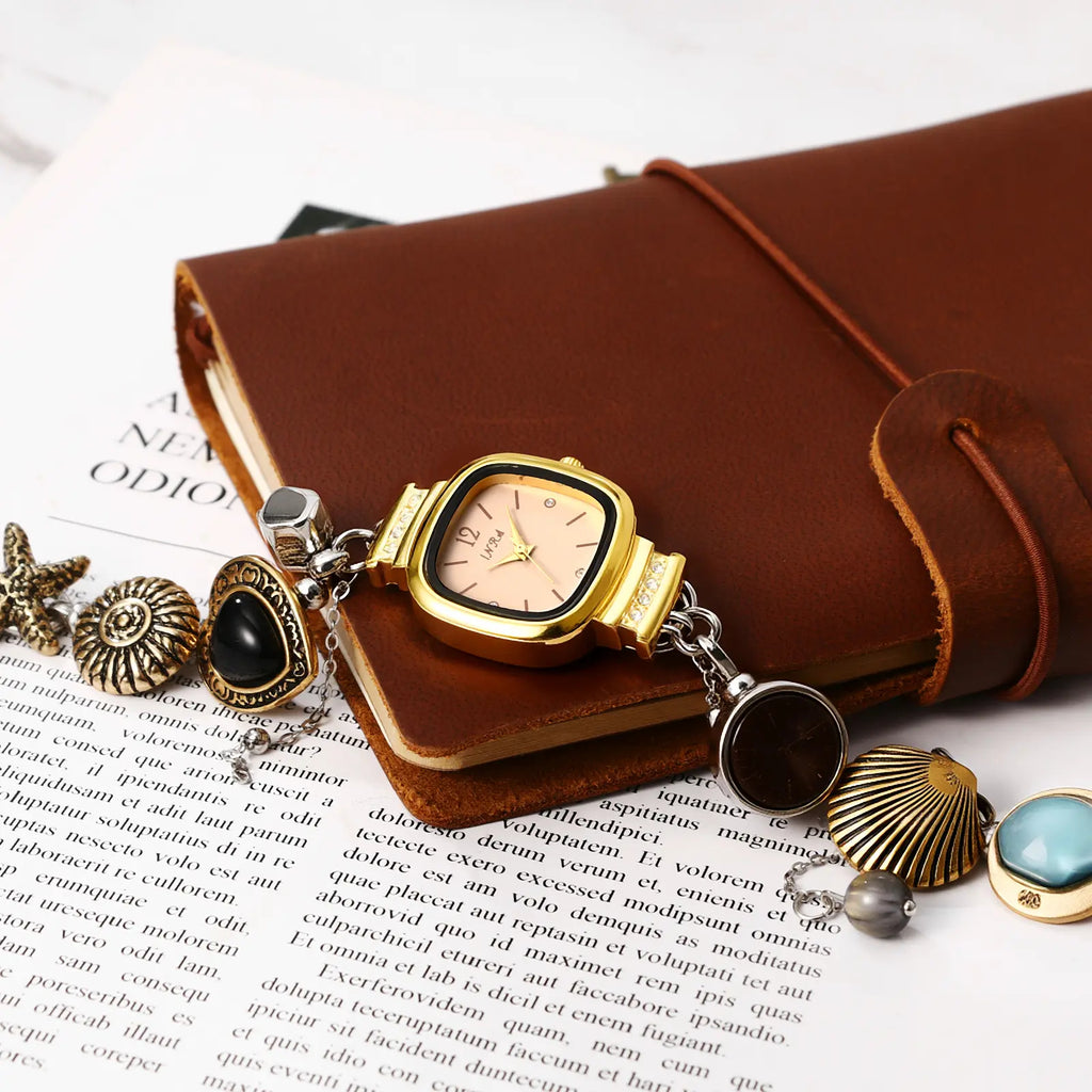 Ocean Charm Statement Necklace
