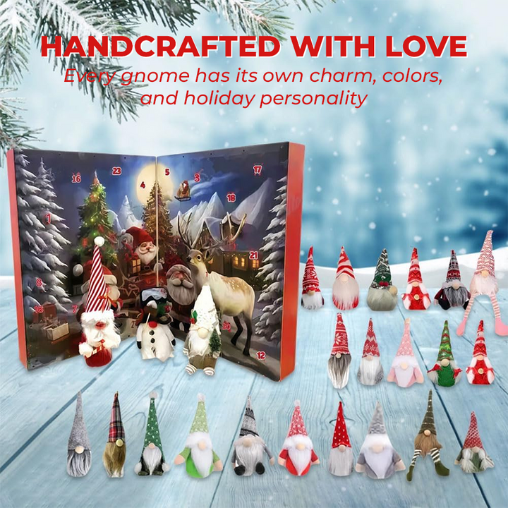 Christmas Gnome Advent Calendar – 24 Days of Festive Surprises