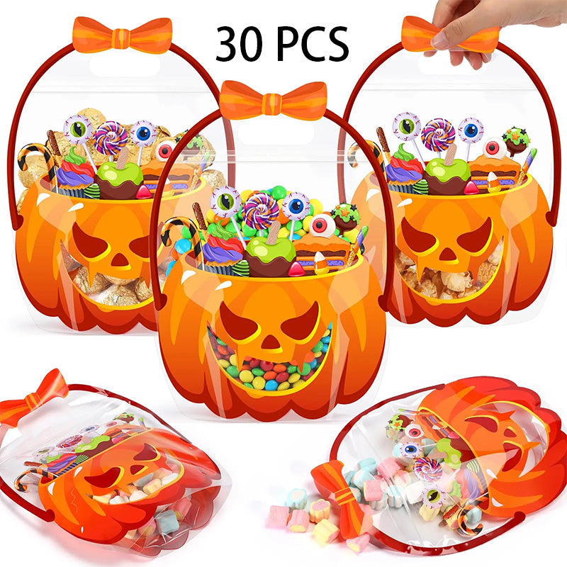 Halloween Sealable Candy Bags with Handles