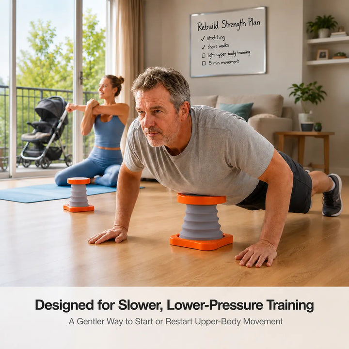 Push-up training equipment