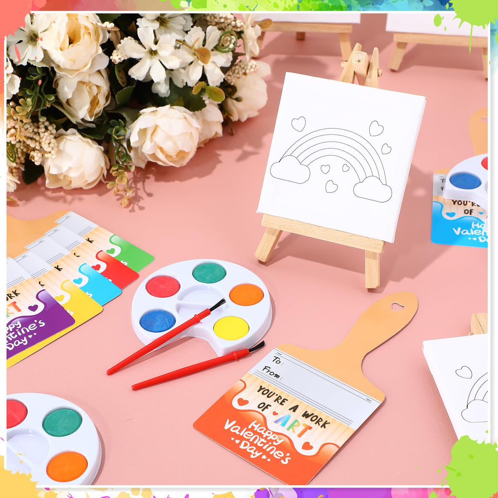 24 Pack Valentine's Day Kids Art Gift Set