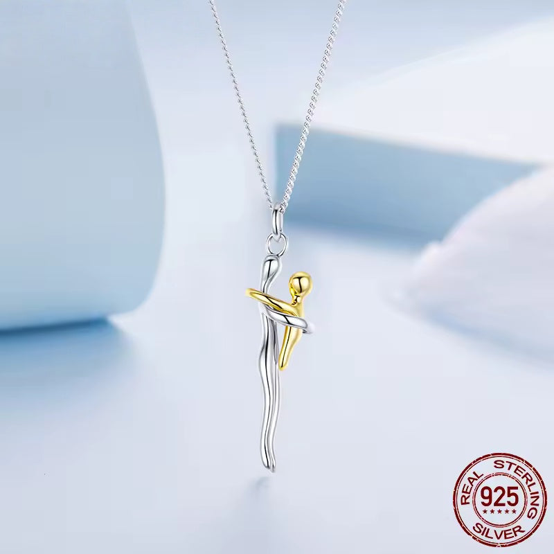 Hug Pendant Necklace