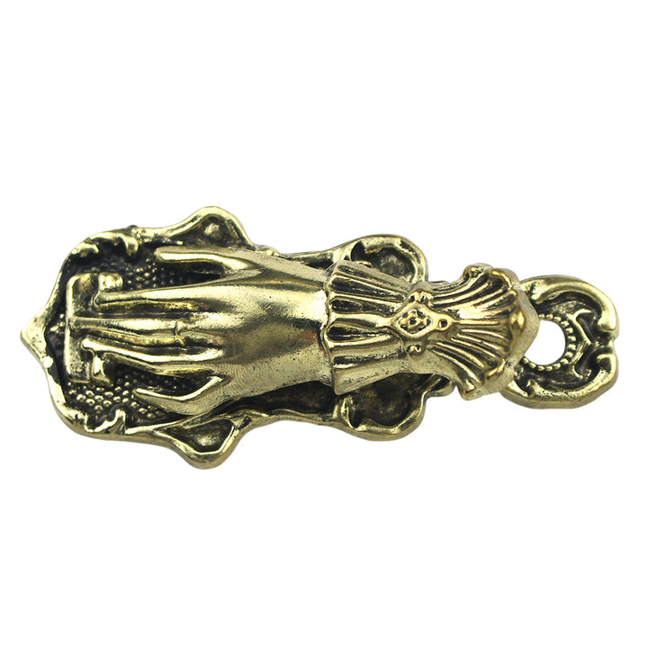 Vintage-style metal planner clip