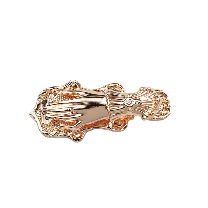 Vintage-style metal planner clip