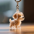 Dog Hair Collector Keychain
