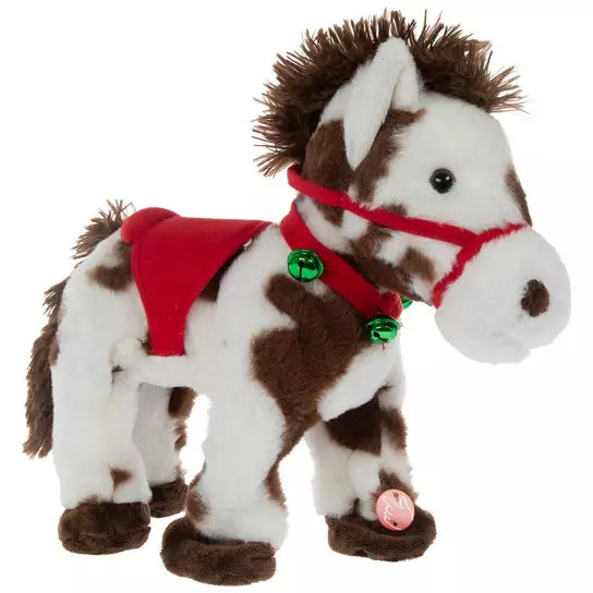 Christmas Spotted Horse
