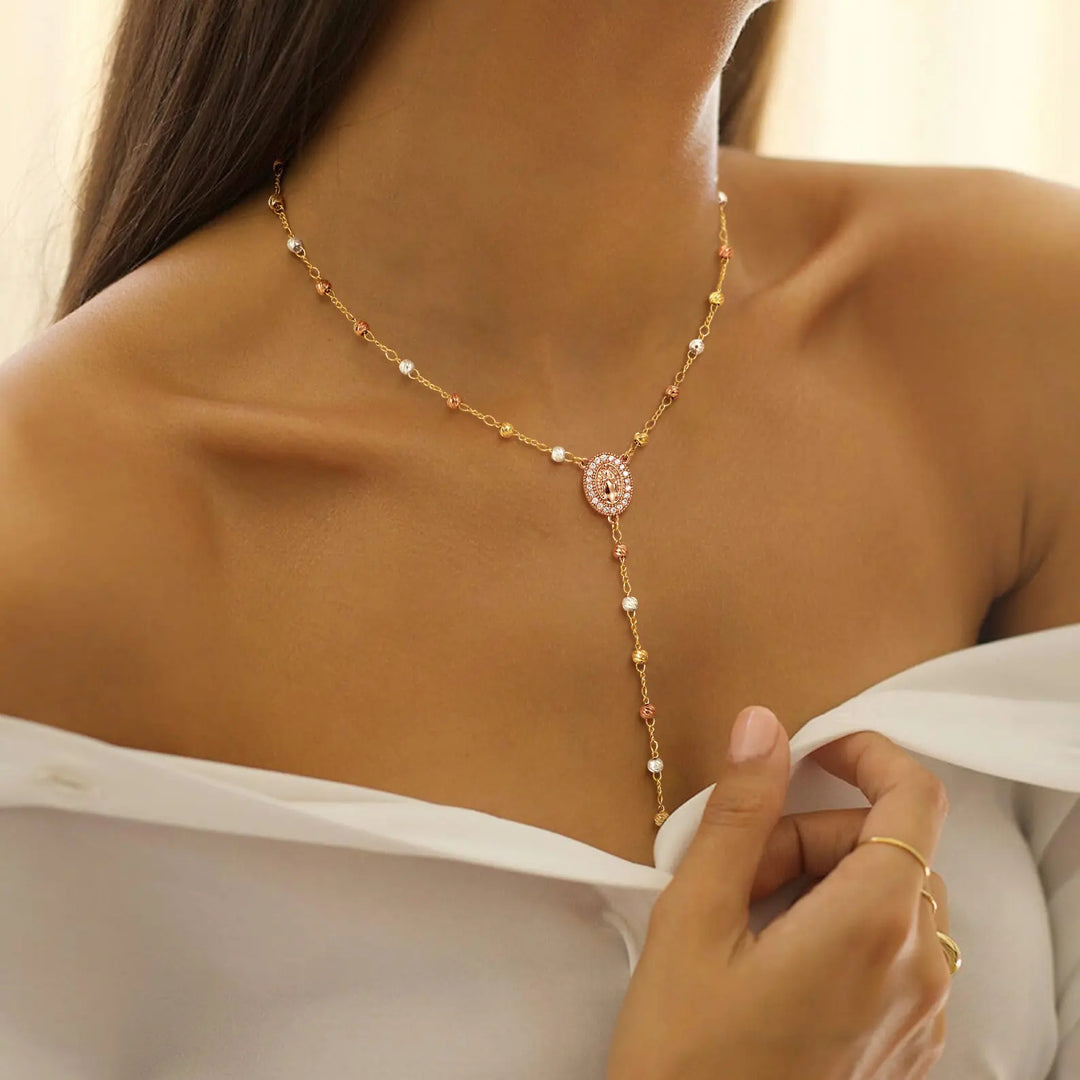 Trinity Grace Rosary Necklace